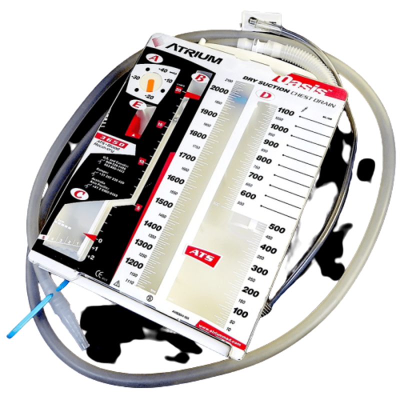 Дренажна система грудної клітини суха аутотрансфузійна ATRIUM OASIS